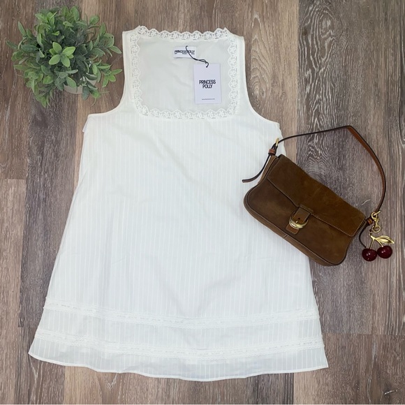 Princess Polly White Alanah Mini Dress - Picture 4 of 7